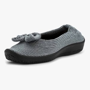 LYLA SPORT | Strick Ballerina | Titanium