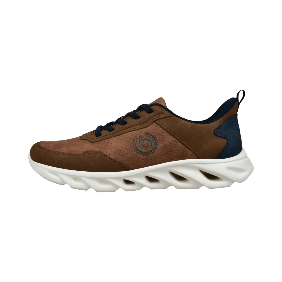 Sneaker cognac