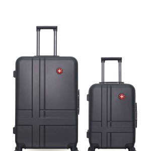 SWISS KOPPER – 2er-Pack – Großer Koffer und Handgepäck USTER