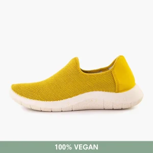 GAIA Unisex | Passform Sneaker | Senfgelb